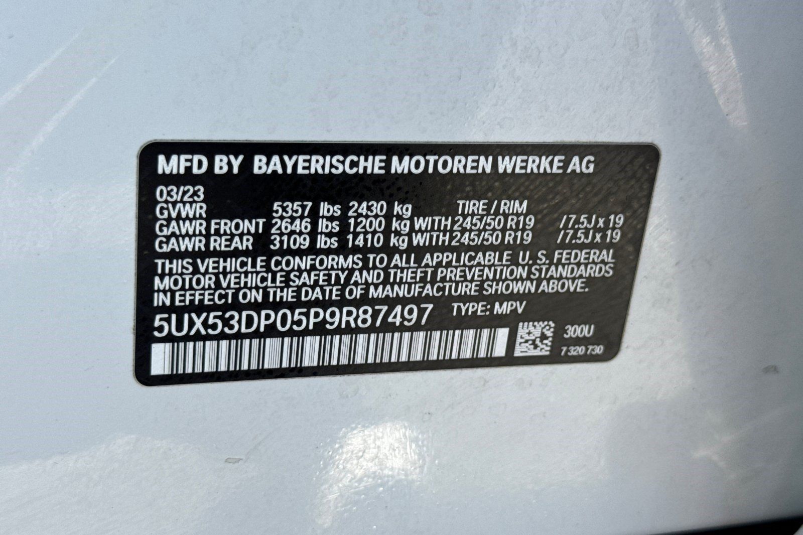 Used 2023 BMW X3 xDrive30i w/ Premium Package AWD/4WD image 41