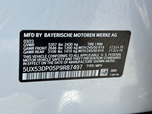 Used 2023 BMW X3 xDrive30i w/ Premium Package AWD/4WD image 41