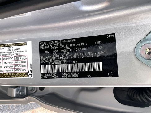 New 2026 Toyota 4Runner SR5 AWD/4WD image 17