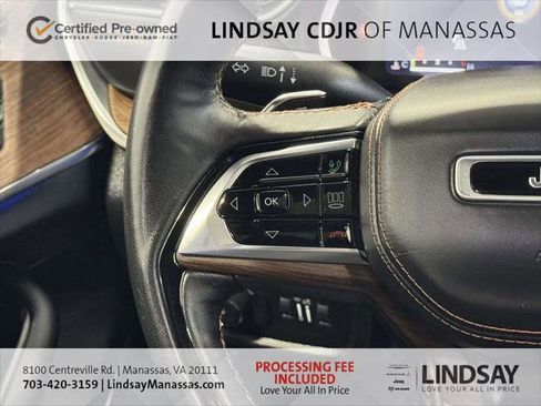 Certified 2023 Jeep Grand Cherokee Summit w/ Adv Protech Group IV AWD/4WD image 32