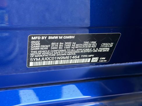 Used 2022 BMW X5 M w/ Competition Package 2 AWD/4WD image 25