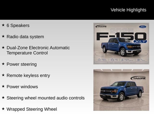 Used 2025 Ford F150 XLT w/ Equipment Group 301A Standard AWD/4WD image 10