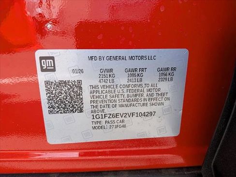 New 2027 Chevrolet Bolt RS w/ Technology Package FWD image 17