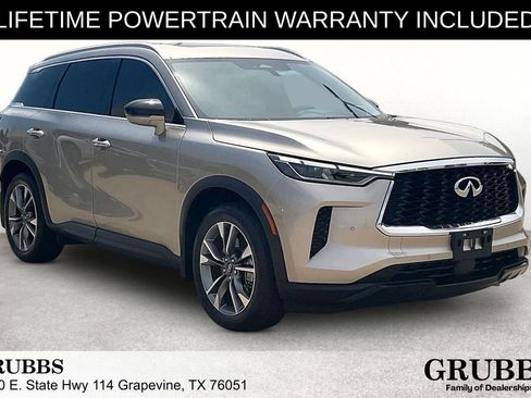 Certified 2025 INFINITI QX60 Luxe w/ Vision Package FWD image 1
