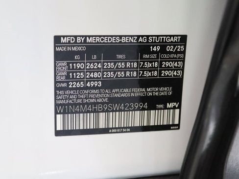 Certified 2025 Mercedes-Benz GLB 250 GLB 250 image 29