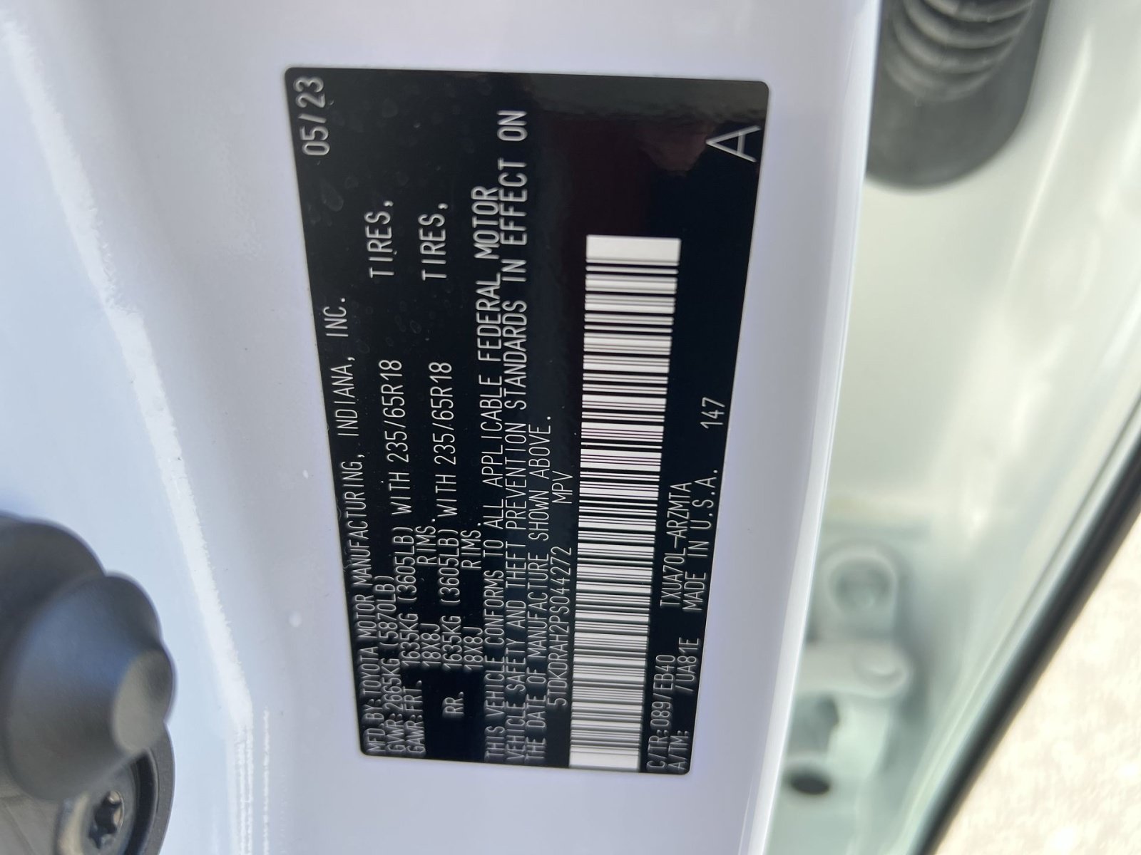 Used 2023 Toyota Highlander XLE FWD image 29