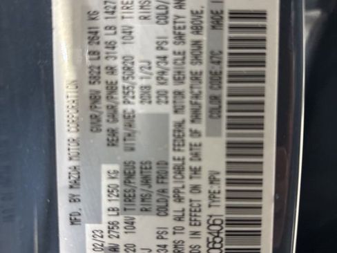 Certified 2023 MAZDA CX-9 Carbon Edition image 36