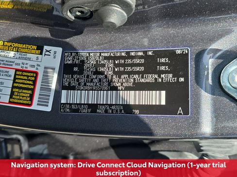 Certified 2024 Toyota Highlander Limited AWD/4WD image 41