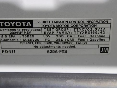 Used 2026 Toyota Camry SE w/ Multimedia Upgrade Package FWD image 42