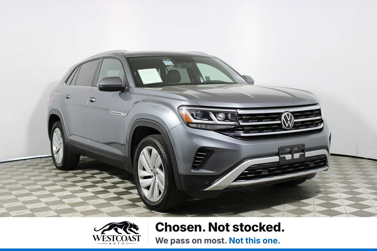 Used 2021 Volkswagen Atlas Cross Sport SE w/ Panoramic Sunroof Package AWD/4WD image 1