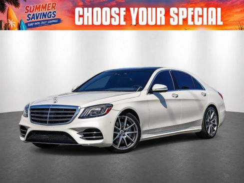 Used 2019 Mercedes-Benz S 560 Sedan image 1