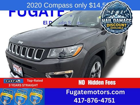 Used 2020 Jeep Compass Limited AWD/4WD image 1
