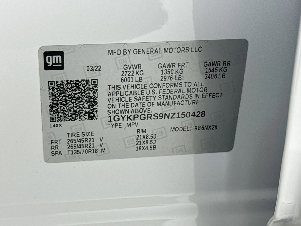 Used 2022 Cadillac XT6 Sport w/ Technology Package AWD/4WD image 34