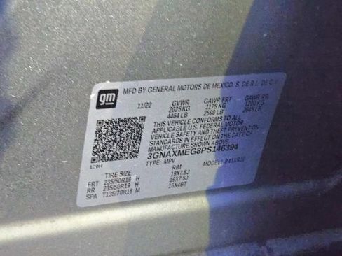 Used 2023 Chevrolet Equinox RS w/ RS Leather Package FWD image 20