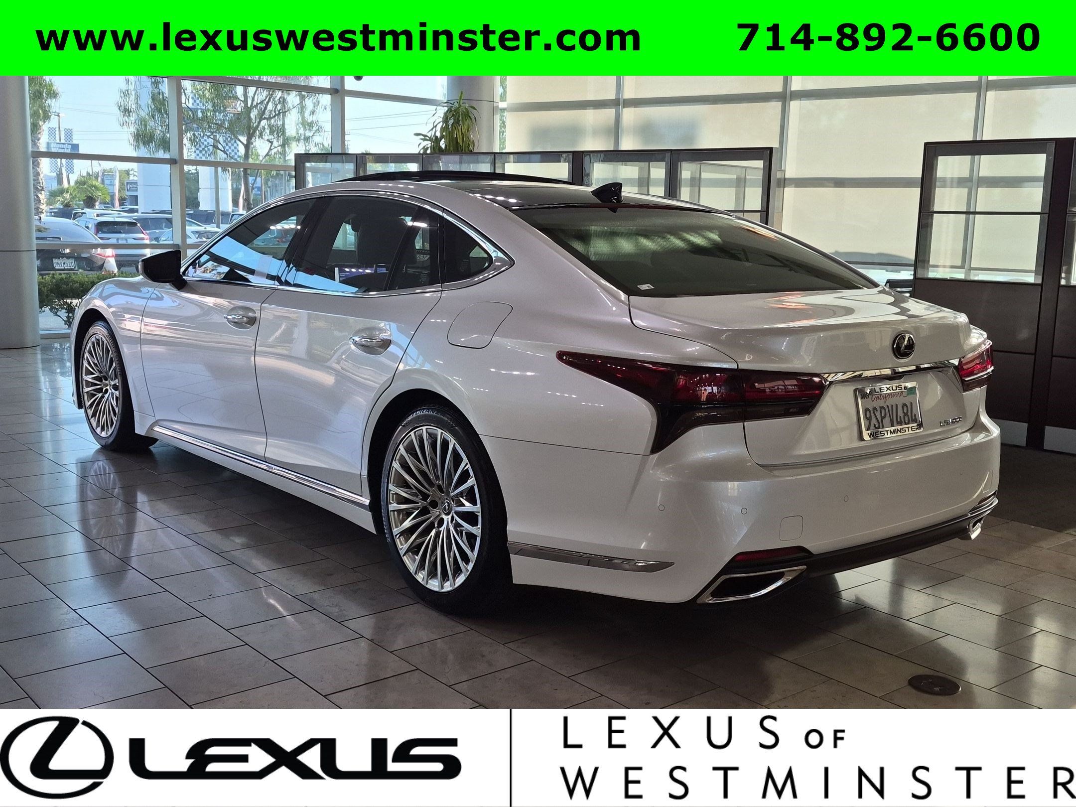 Certified 2025 Lexus LS 500 w/ Interior Upgrade Package RWD image 11