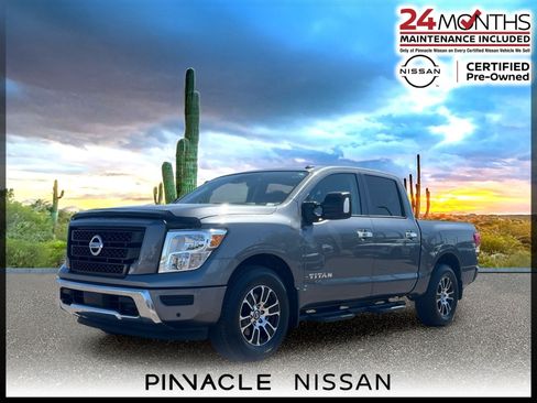 Certified 2021 Nissan Titan SV w/ SV Convenience Package AWD/4WD image 1