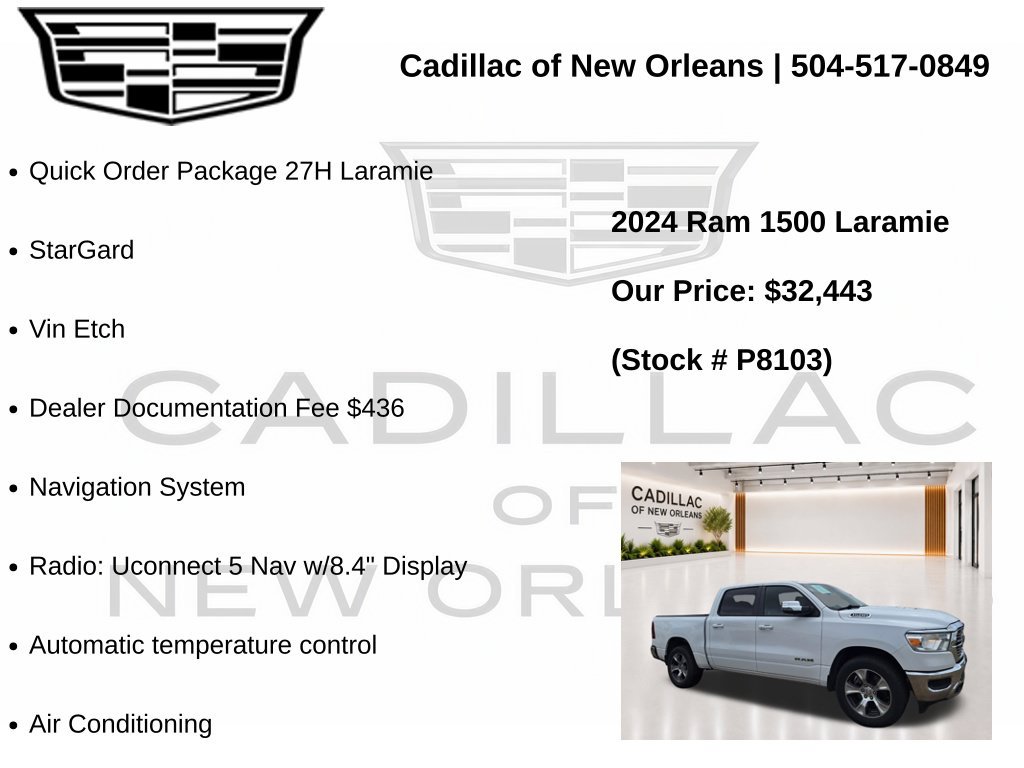 Used 2024 RAM 1500 Laramie RWD image 7