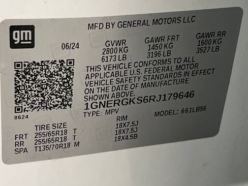 Used 2024 Chevrolet Traverse LT FWD image 82