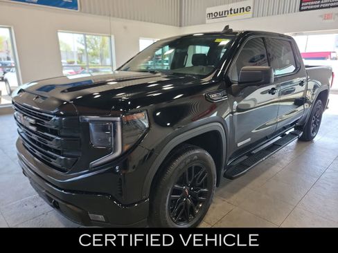 Used 2023 GMC Sierra 1500 Elevation w/ LPO, Elevation Black Package AWD/4WD image 1