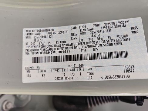 Certified 2021 Ford Bronco Outer Banks AWD/4WD image 33