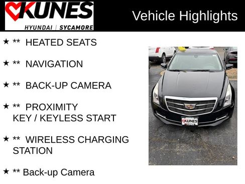 Used 2016 Cadillac ATS 2.0T Coupe image 2