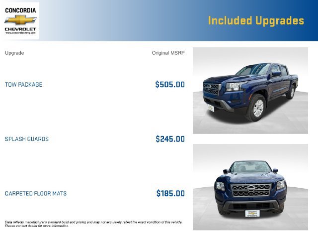 Used 2023 Nissan Frontier SV w/ Tow Package AWD/4WD image 9