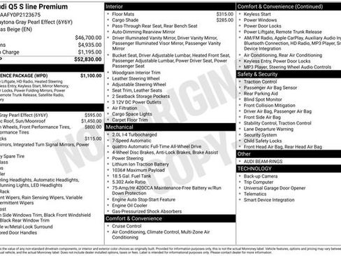 Used 2023 Audi Q5 2.0T Premium w/ Convenience Package image 9