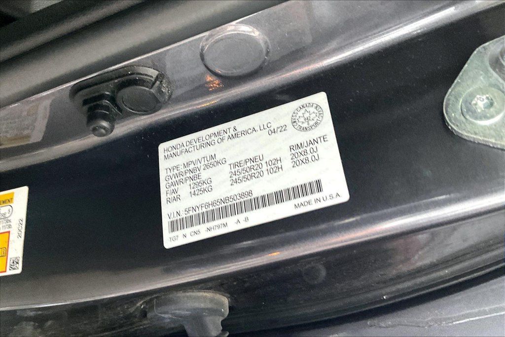 Used 2022 Honda Pilot Touring image 36