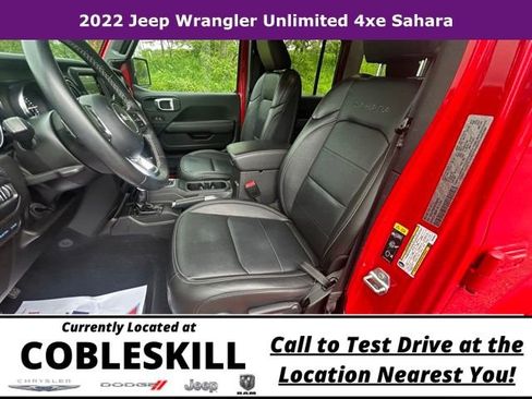 Used 2022 Jeep Wrangler Unlimited Sahara AWD/4WD image 17