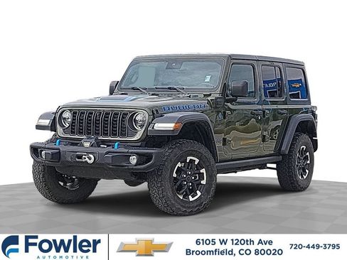 Used 2024 Jeep Wrangler Unlimited Rubicon 4xe w/ Capability Package AWD/4WD image 1