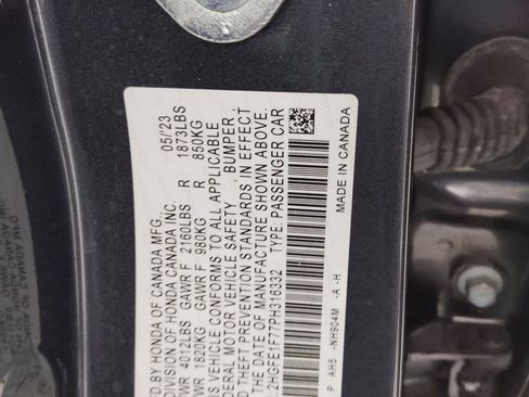 Certified 2023 Honda Civic EX image 20