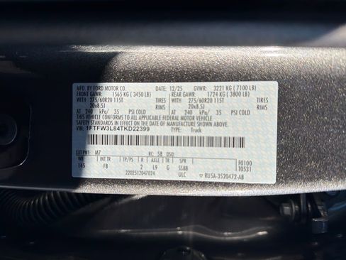 New 2026 Ford F150 XLT w/ Equipment Group 302A MID image 29