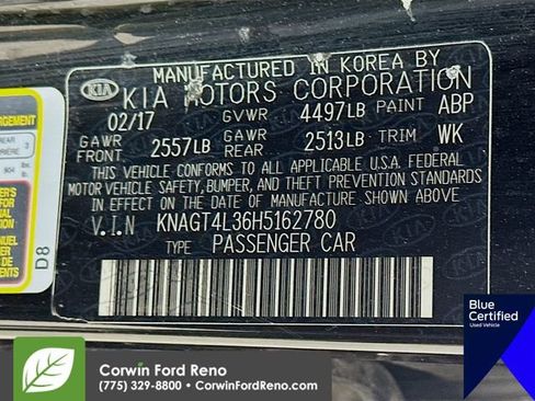 Used 2017 Kia Optima LX image 33