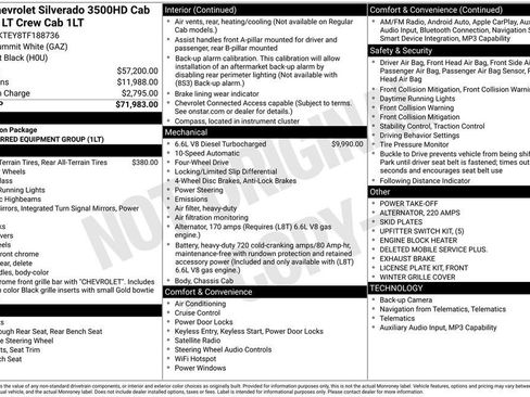 New 2026 Chevrolet Silverado 3500 LT AWD/4WD image 29