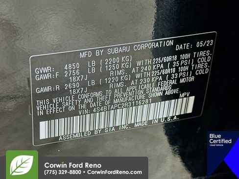 Used 2024 Subaru Outback Touring AWD/4WD image 37