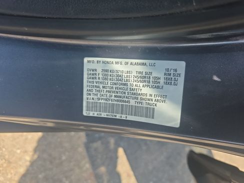 Used 2017 Honda Ridgeline RTL-T image 25