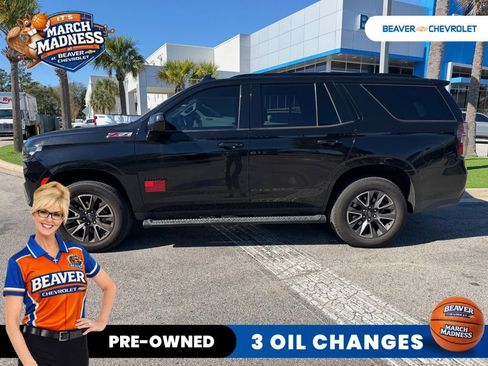 Used 2021 Chevrolet Tahoe Z71 w/ Rear Media and Nav Package image 7