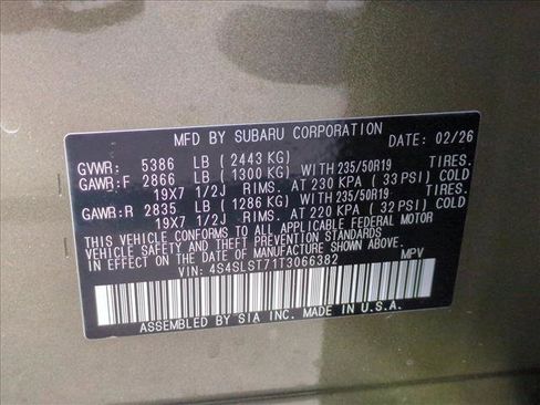 New 2026 Subaru Forester Touring image 18