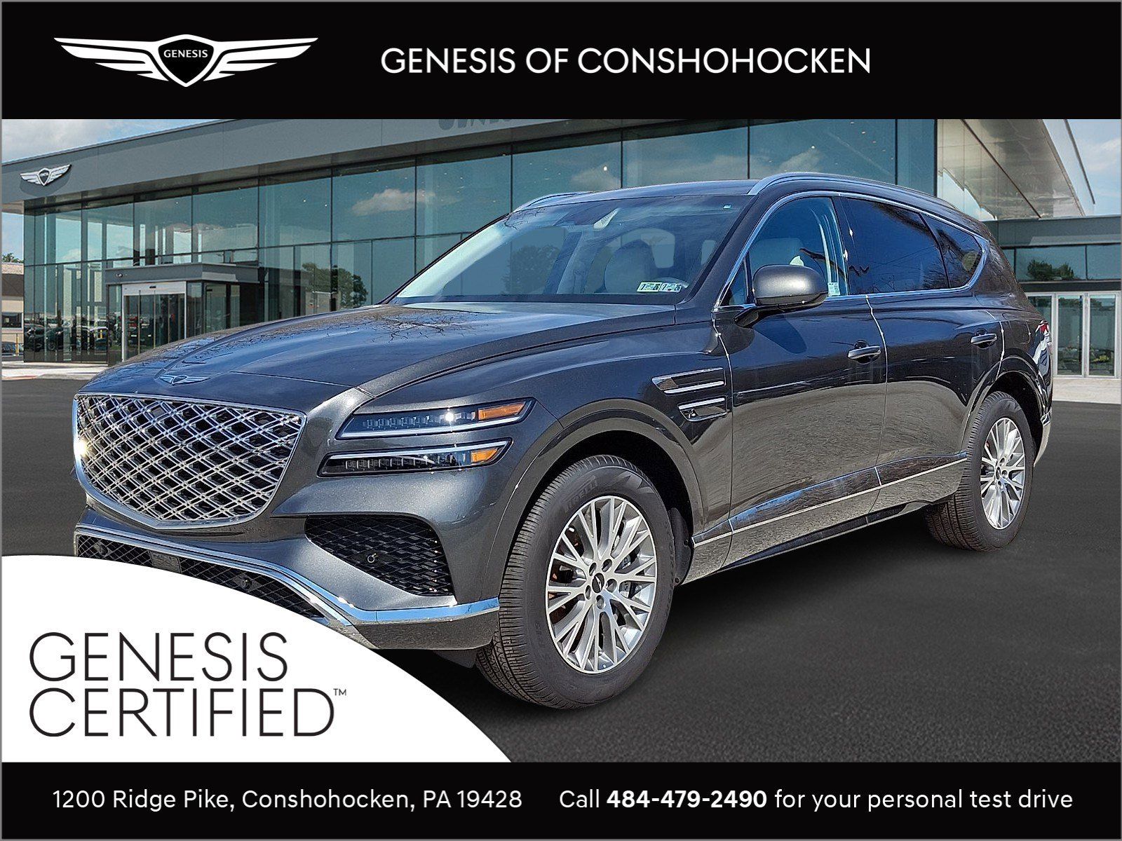 Certified 2025 Genesis GV80 2.5T Standard AWD/4WD image 1