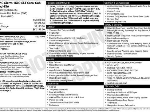 Used 2025 GMC Sierra 1500 SLT w/ SLT Premium Plus Package image 39