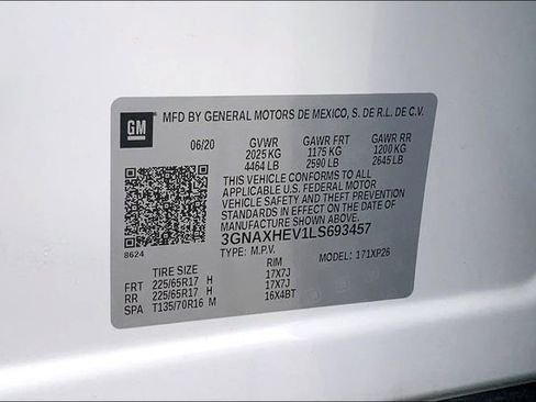 Used 2020 Chevrolet Equinox LS w/ LS Convenience Package image 31