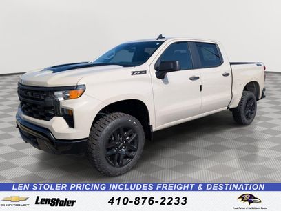 New 2026 Chevrolet Silverado 1500 Custom Trail Boss w/ Dark Appearance Package