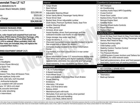 Used 2021 Chevrolet Trax LT w/ LT Convenience Package FWD image 5