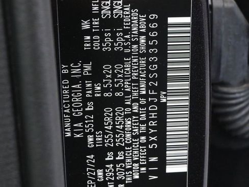 Used 2025 Kia Sorento X-Line EX AWD/4WD image 9