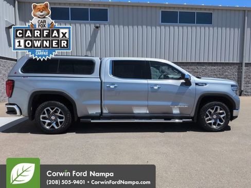 Used 2023 GMC Sierra 1500 SLT w/ SLT Premium Plus Package AWD/4WD image 2