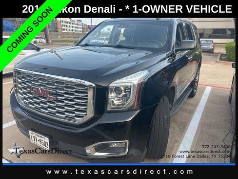 Used 2018 GMC Yukon Denali w/ Open Road Package image 1