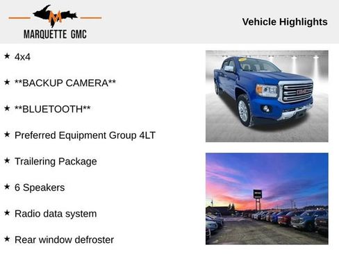 Used 2018 GMC Canyon SLT w/ Trailering Package image 3