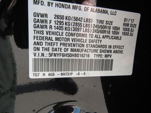 Used 2017 Honda Pilot EX-L image 29