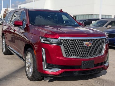 Used 2021 Cadillac Escalade ESV Premium Luxury w/ Driver Assist Tech Package image 1