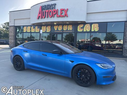 Used 2022 Tesla Model S Plaid AWD/4WD image 1